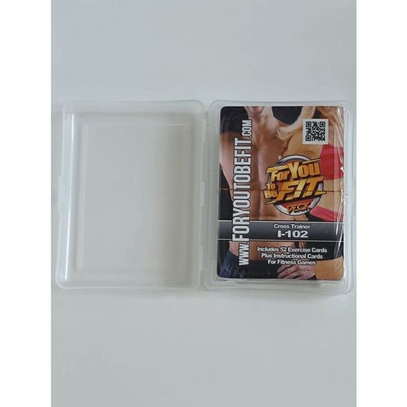For You To Be Fit Cross Trainer I-102 Deck Exercise Cards Fitness Games SEALED - Picture 3 of 6
